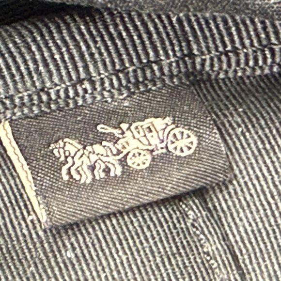 Genuine Men's COACH EDGE Pack Colorblock Crossbody Leather Bag Navy Blue White - Picture 13 of 16